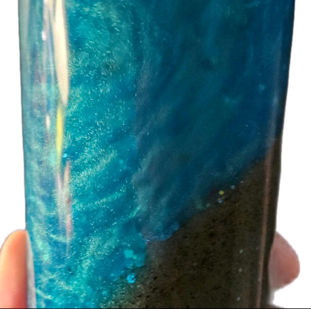 Snowgloble Beach Themed Tumbler